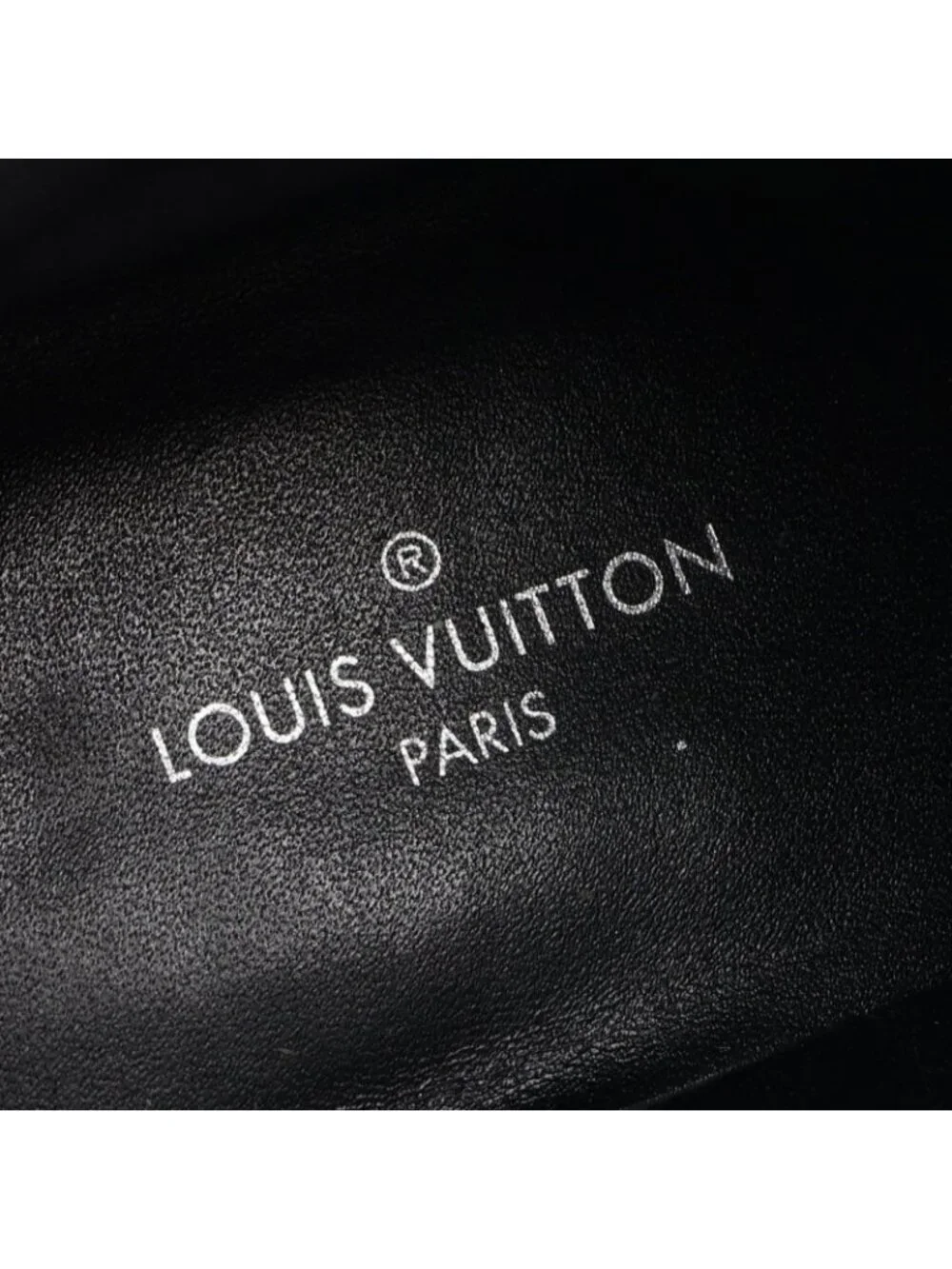Louis Vuitton Boots Beaubourg Line Monogram Leather Canvas Side Gore